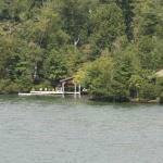 Gignilliat dock as seen from Charlie Mountain Road overlook