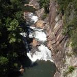 Bridal Veil Falls on Tallulah River in Tallulah Gorge State Park