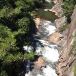 Bridal Veil Falls on Tallulah River in Tallulah Gorge State Park