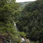 Oceana Falls on Tallulah River at Tallulah Gorge State Park