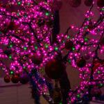 Decorated tree in Lucky Key Chinese Restaurant in Tucker, December 31, 2019