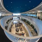 Atrium of Embry-Riddle Aeronautical University student center