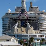 Royal Caribbean cruise ship Harmony of the Seas docked at Port Canaveral