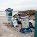 Vehicles allowed to drive and park on beach at Port Orange (and Daytona Beach)