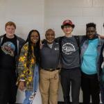 2019 Tucker HS RoboTigers with Mr. William Hicks (Tucker HS VEX Robotics Coach)2019 