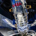 Mock up of Hubble Space Telescope at Kennedy Space Center