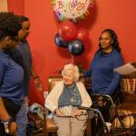 Atria staff serenade Julee