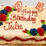 Julee's birthday cake