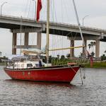 North Causeway bridge over Indian River Lagoon at New Smyrna Beach