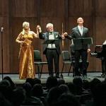 Sir James Galway and Lady Jeanne Galway perform at Ruby Diamond Concert Hall on campus of Florida State University