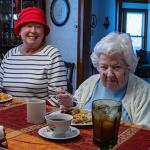 Struby and Julee at Thanksgiving lunch